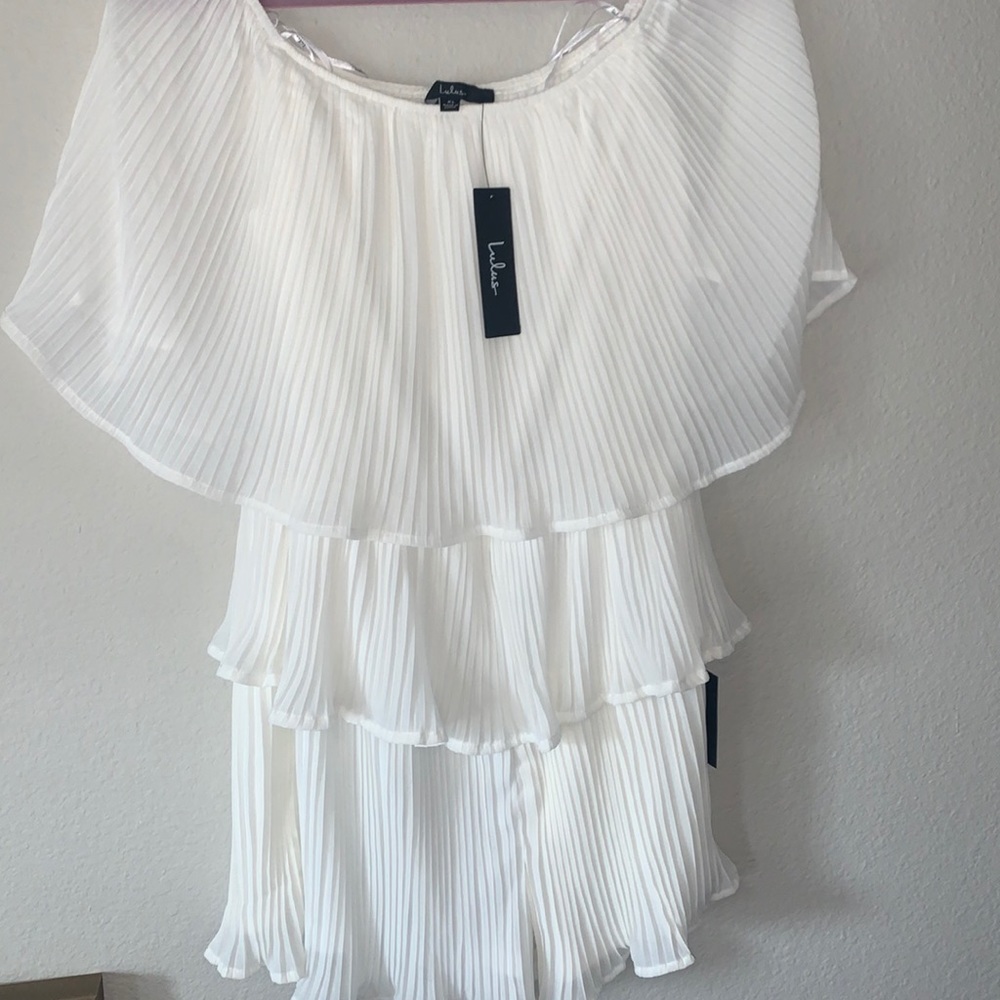 Lulu’s XL white romper🤍